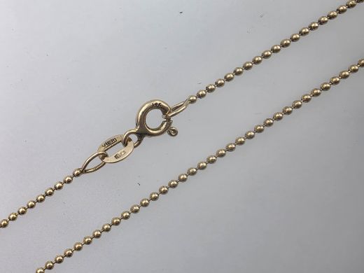 Zelta ķēdīte, 2.56 g, izm. 45 cm