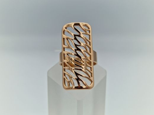 Zelta gredzens, 6.42 g, izm. 17