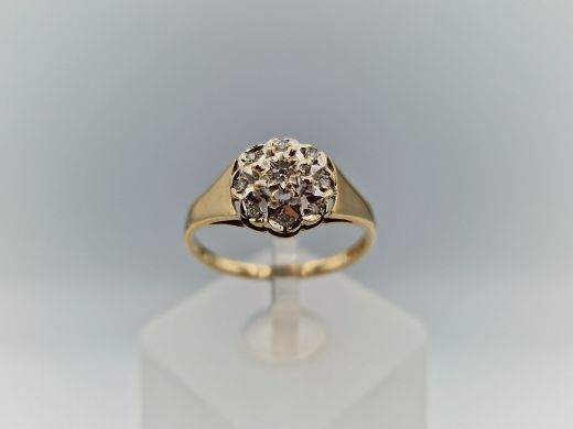 Zelta gredzens, 1.97 g, izm. 17.5