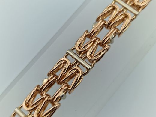 Zelta rokassprādze, 49.38 g, izm. 24