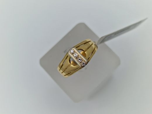 Zelta gredzens, 4.5 g, izm. 18