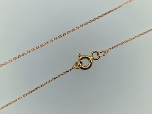 Zelta ķēdīte ar cirkoniju, 1.87 g, izm. 50