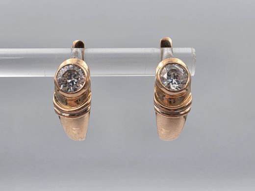 Золотые серьги, 3.76 г