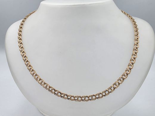 Zelta ķēdīte, 14.63 g, izm. 53 cm