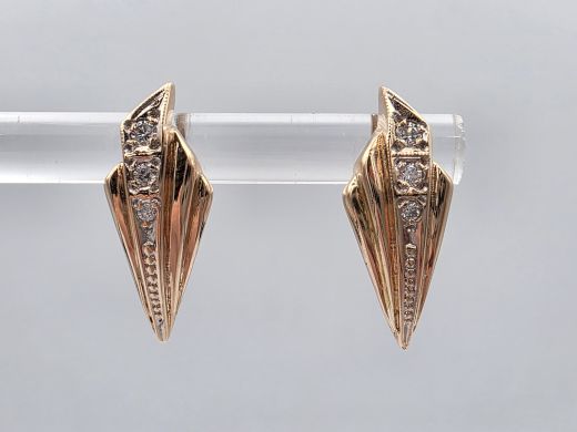 Золотые серьги, 2.94 г