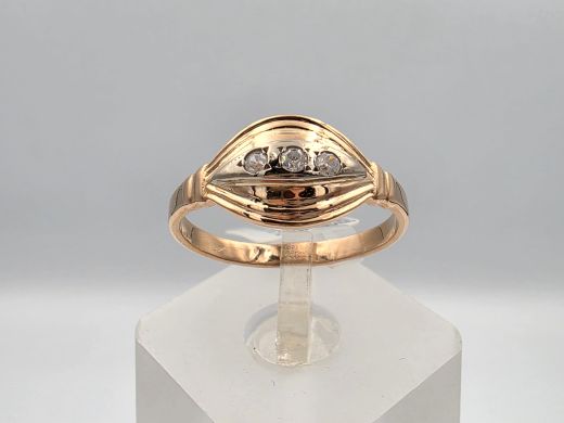 Zelta gredzens, 3.38 g, izm. 19