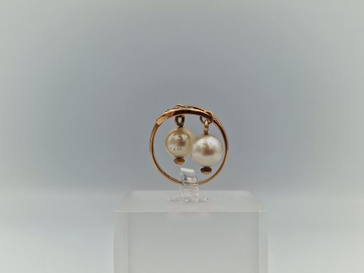 Zelta gredzens ar cirkoniju, 2.66 g, izm. 16.5