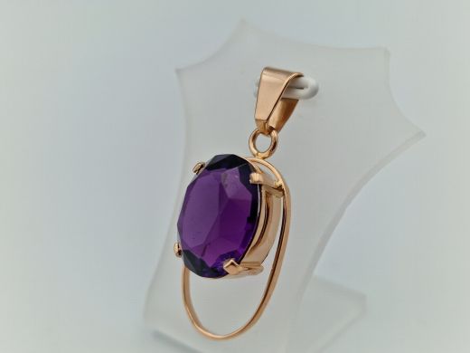 Zelta kulons ar cirkoniju, 4.78 g