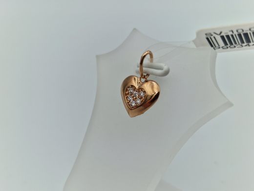 Zelta kulons ar cirkoniju, 0.69 g