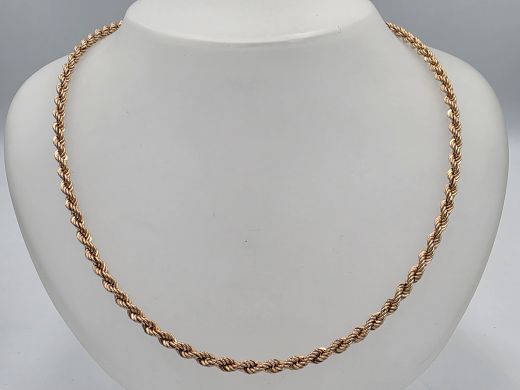 Золотая цепочка, 9.87 г, разм. 55