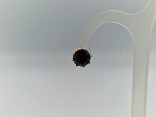 Zelta auskari ar granātu, 1.43 g