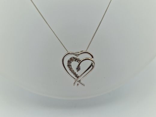 Zelta ķēdīte ar cirkoniju, 1.52 g, izm. 51