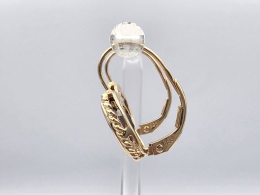 Золотые серьги, 3.25 г