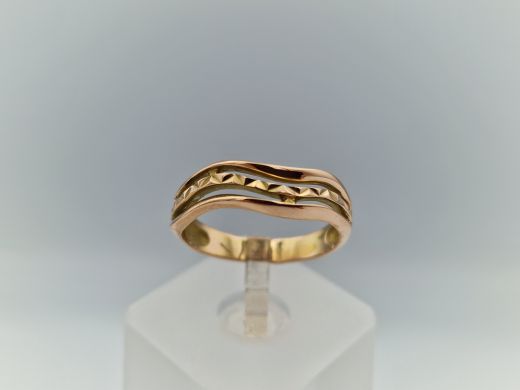 Zelta gredzens, 3.82 g, izm. 18.5