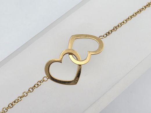 Золотой браслет, 1.95 г, разм. 19 cm