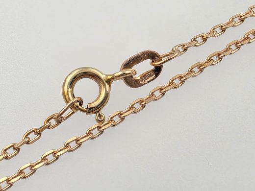 Gold chain, 2.57 g, size 50 cm