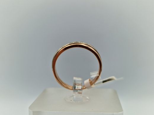 Zelta gredzens ar briljantiem, 2.52 g, izm. 16