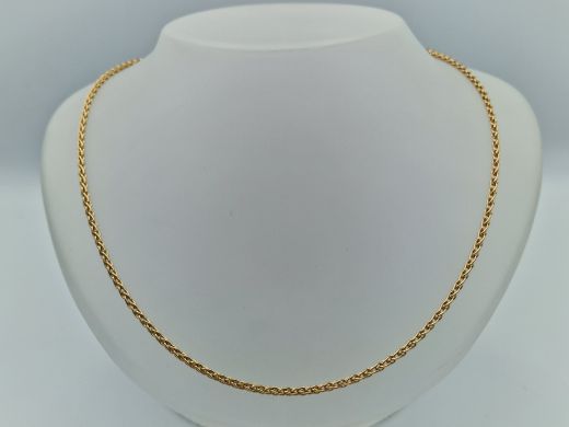 Zelta ķēdīte, 12.28 g, izm. 61cm