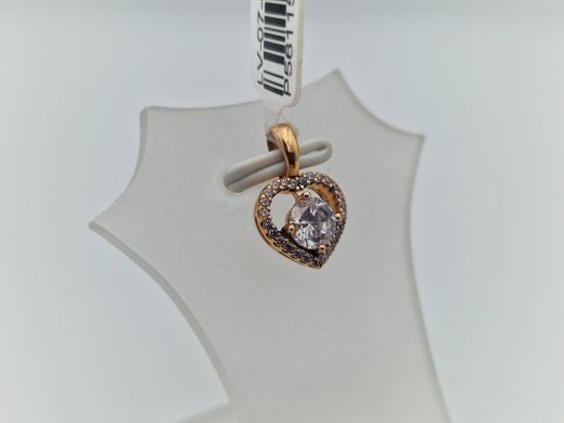 Zelta kulons ar cirkoniju, 1.13 g