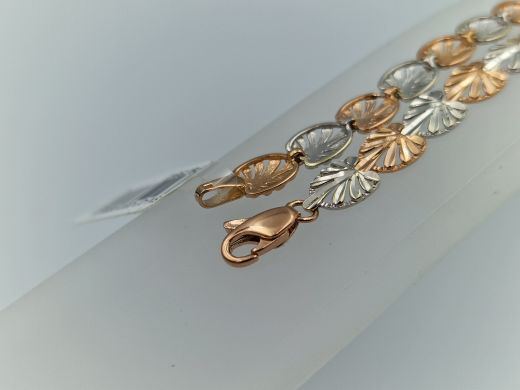 Zelta rokassprādze, 6.63 g, izm. 18