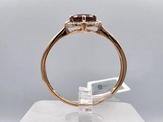 Gold ring, 1.48 g, size 18
