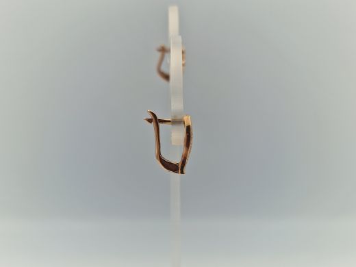 Zelta auskari ar cirkoniju, 2.21 g