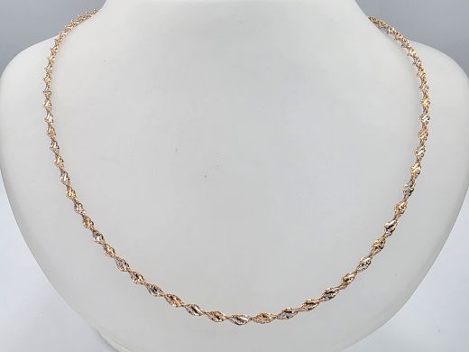 Zelta ķēdīte, 5.38 g, izm. 55 cm