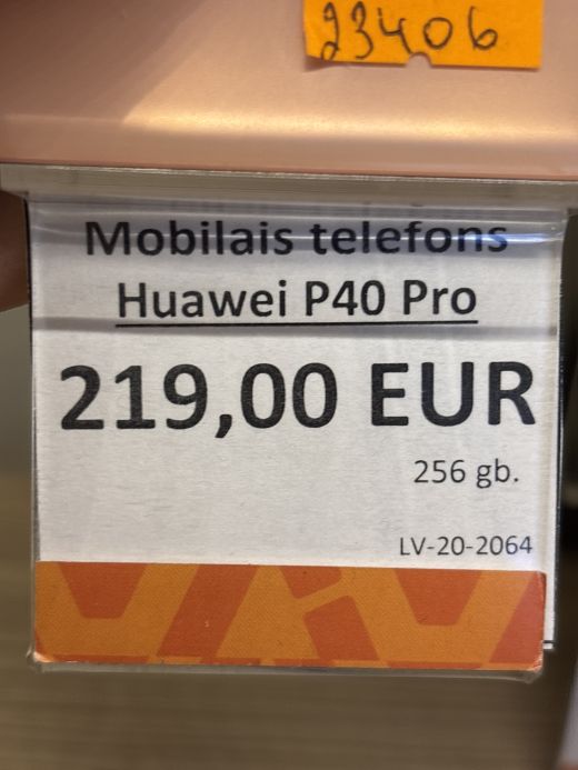 Huawei P40 Pro 0.25 gb