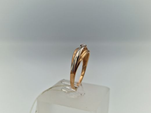 Zelta gredzens, 1.76 g, izm. 17.5