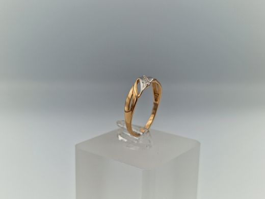 Zelta gredzens, 1.43 g, izm. 17