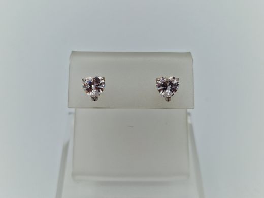 Zelta auskari ar cirkoniju, 1.99 g