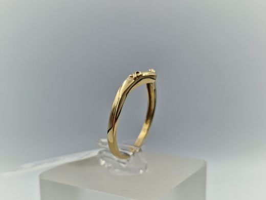 Zelta gredzens, 1.53 g, izm. 17.5