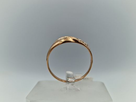 Zelta gredzens, 1.28 g, izm. 18