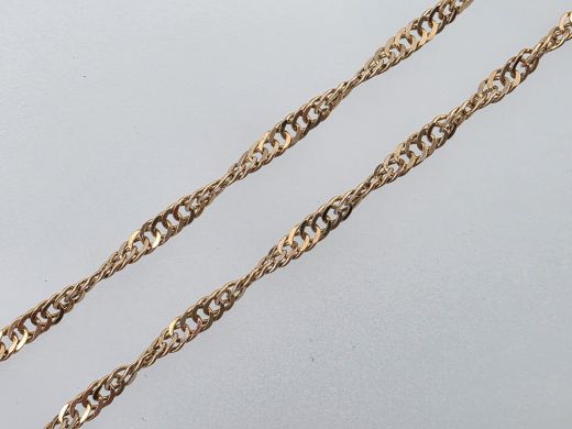 Zelta ķēdīte, 2.45 g, izm. 52 cm