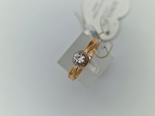 Zelta gredzens, 1.71 g, izm. 17.5