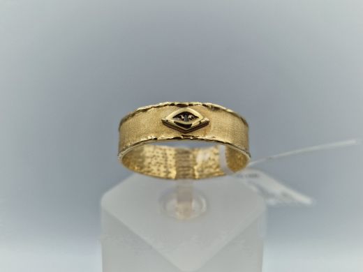 Zelta gredzens ar briljantu, 3.24 g, izm. 21