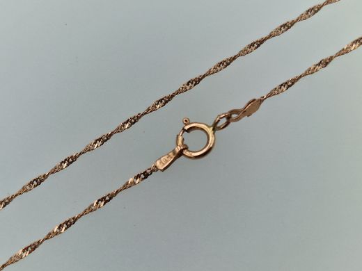 Zelta ķēdīte, 0.74 g, izm. 46