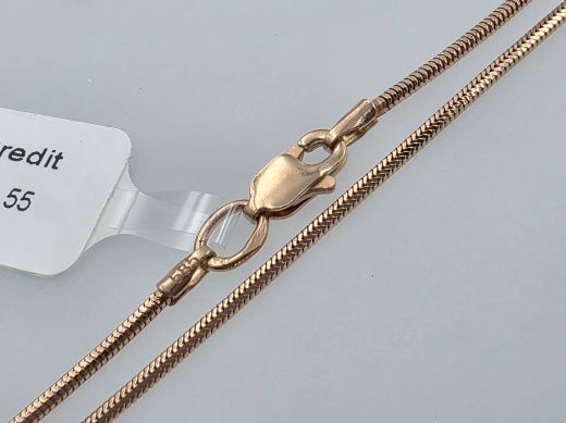 Gold chain, 4.54 g, size 50 cm