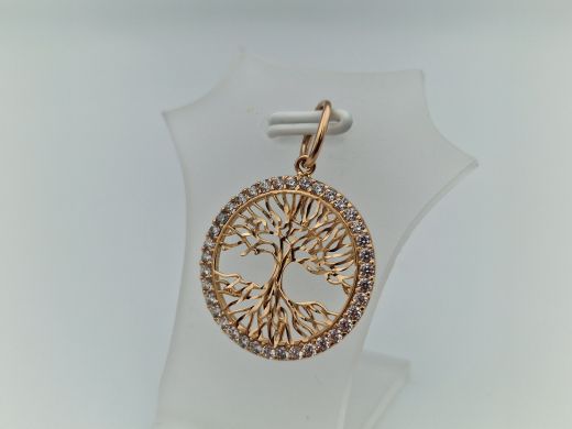 Zelta kulons ar cirkoniju, 2.00 g