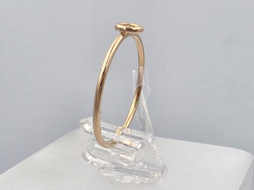 Gold ring, 0.56 g, size 15
