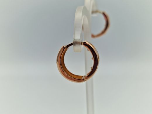 Zelta auskari ar cirkoniju, 3.25 g