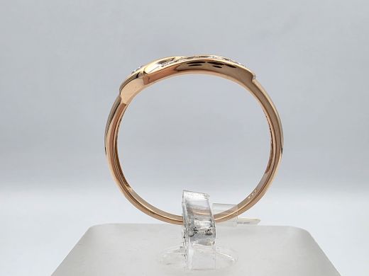Gold ring, 2.33 g, size 19