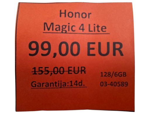 Honor Magic 4 Lite 128 gb