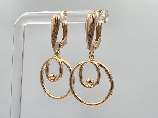 Золотые серьги, 2.89 г
