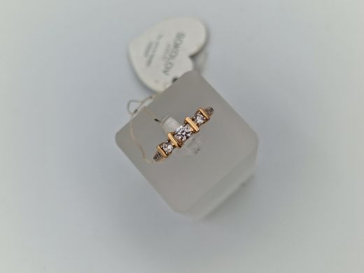 Zelta gredzens, 1.74 g, izm. 18