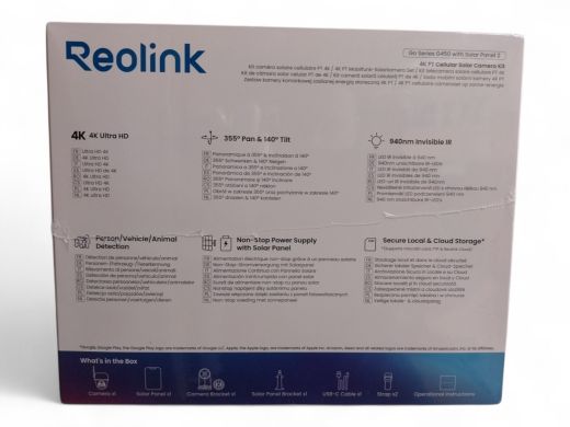 Reolink Go Series G450 With Solar Panel 2 