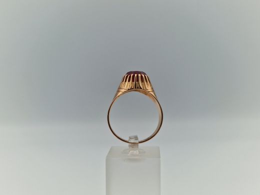 Zelta gredzens ar cirkoniju, 5.77 g, izm. 19