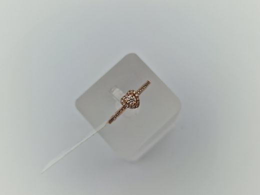 Zelta gredzens, 1.37 g, izm. 17.5