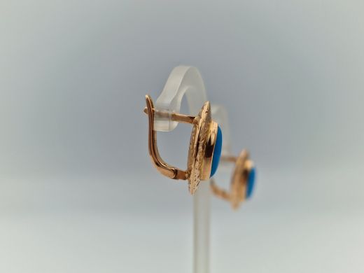 Золотые серьги, 3.83 г