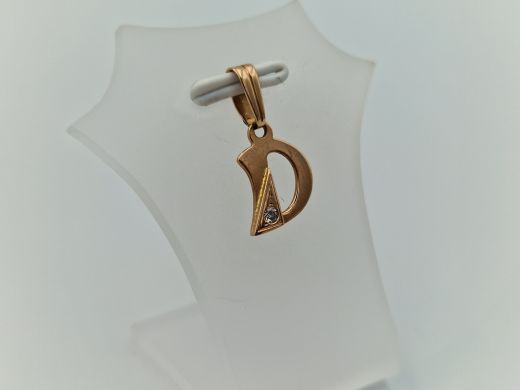 Zelta kulons ar cirkoniju, 0.67 g